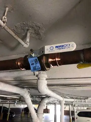Copper pipe repair and valve work for Water Line Repair in Keewaydin